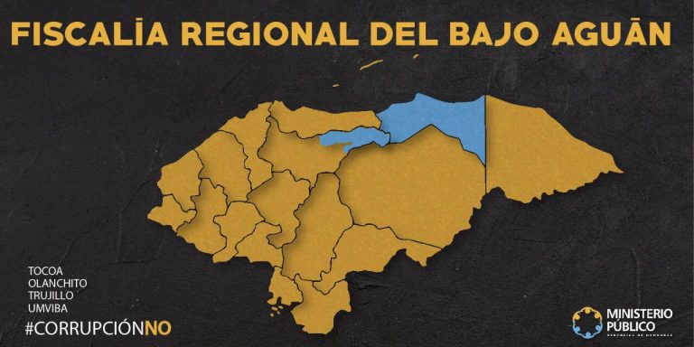 MAPA REGIONAL DEL BAJO AGUÁN