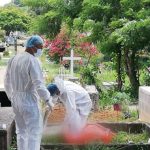 Exhumación niña La Ceiba