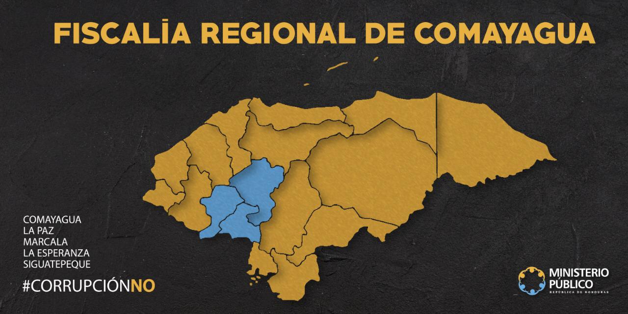 MAPA REGIONAL DE COMAYAGUA