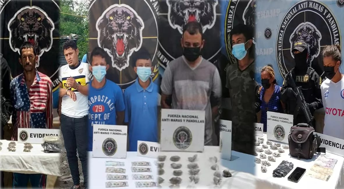 20 distribuidores de drogas condenados en Comayagua