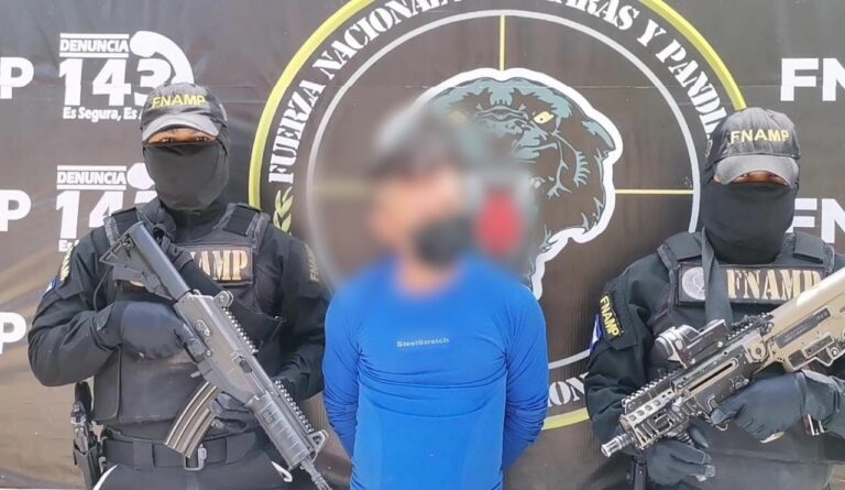 A “La Tolva” supuesto extorsionador detenido en Comayagua