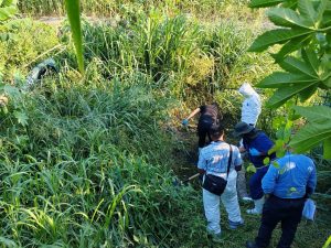 Personal de Medicina Forense realiza exhumación del cadáver de una joven estudiante ultimada en cancha de fútbol en Choloma, Cortés