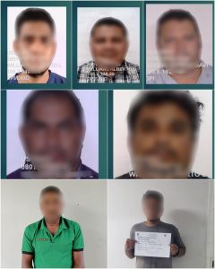 Detención judicial contra siete supuestos miembros de una estructura criminal de tráfico ilícito de personas