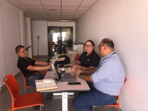 Autoridades del MAAEDH supervisan manejo de evidencias en la Regional de Comayagua
