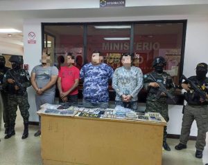 Al penal de El Progreso, Yoro, remiten a cuatro hombres supuestamente ligados a una red de distribución y comercialización de droga en SPS