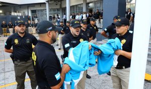 Ministerio Público rinde homenaje a la Bandera Nacional en su día