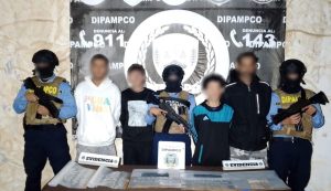 Diez acusados por narcomenudeo en Comayagua