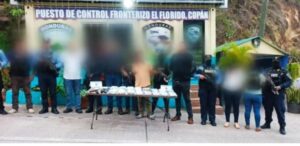 FESCCO logra sentencia condenatoria para tres personas capturadas en Copán con 16 kilos de cocaína